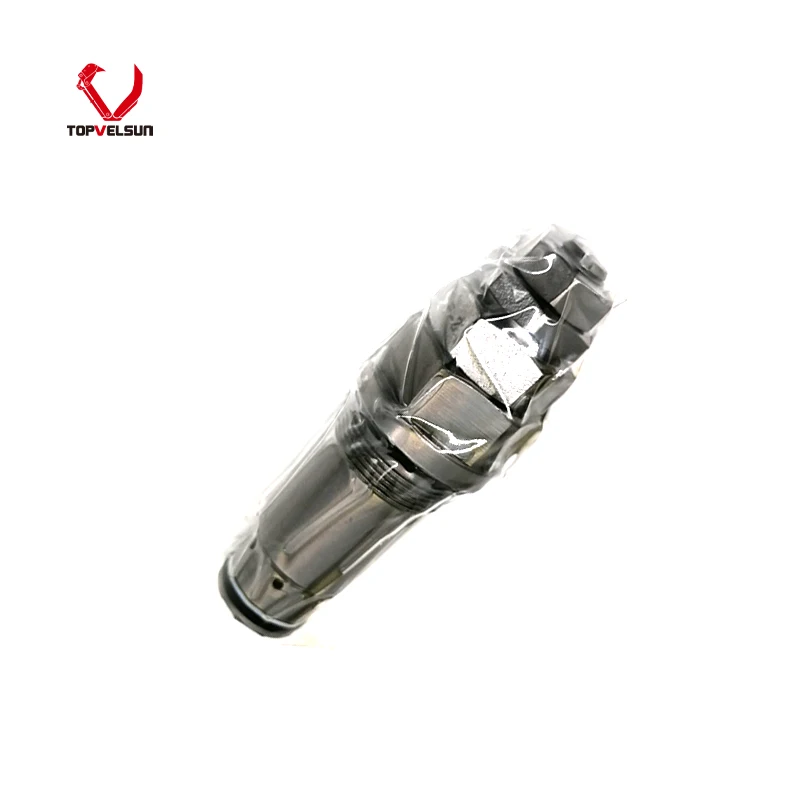 PC200-1 Excavator Main Control Valve 700-90-51001 Hydraulic Relief Valve view 6