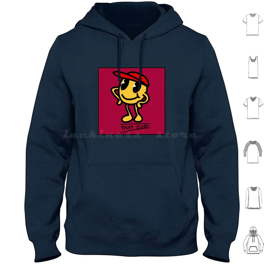 Ura-Acca ( Wonder Egg Priority ) " Trust Over " Hoodies Long Sleeve Anime Ai Kawai Manga Wonder Egg Priority Acca Ohto