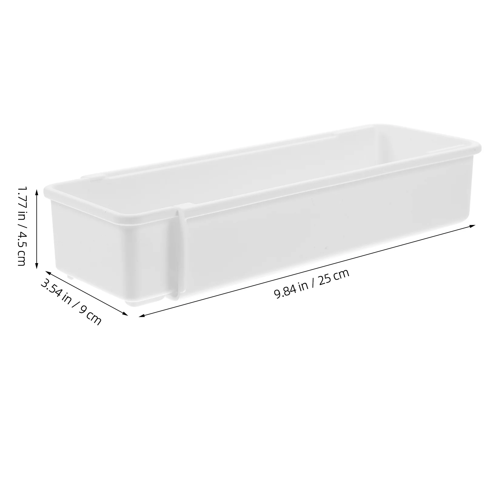 Drawer Organizer Divider Box Kitchen Cabinet Storage Case PP Plastic Tableware Storage Holder Silverware Organizer