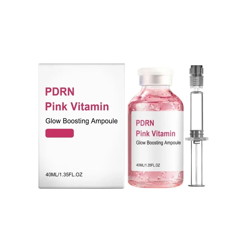 PDRN Salmon DNA Serum Deep Collagen Barrier Serum, Peptide Intensive Activation, Pink PDRN Stem Cell Ampoule, Moisturizing