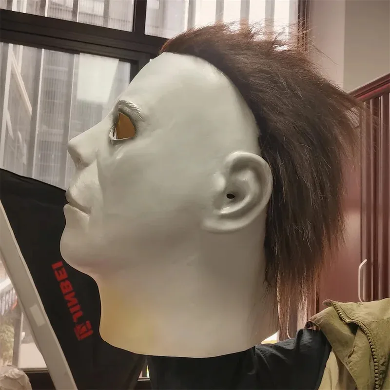 25COS2025atex Mask Movie Cosplay Rave Party Horror Killer Michael Myers Mask Prank Props Kids Gifts