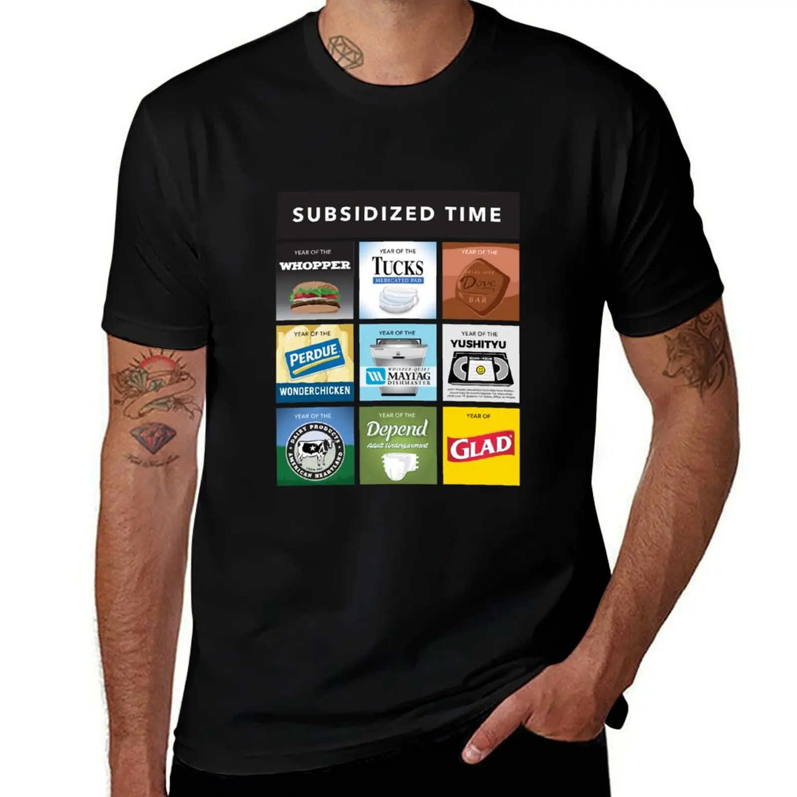 Subsidized Time - Infinite Jest T-Shirt Work Casual Loose Fit T-Shirt