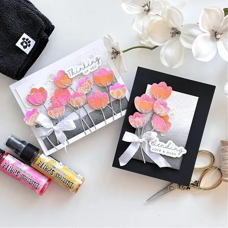 

Piggy Craft metal cutting dies cut die mold Floral decoration Scrapbook paper craft knife mould blade punch stencils dies