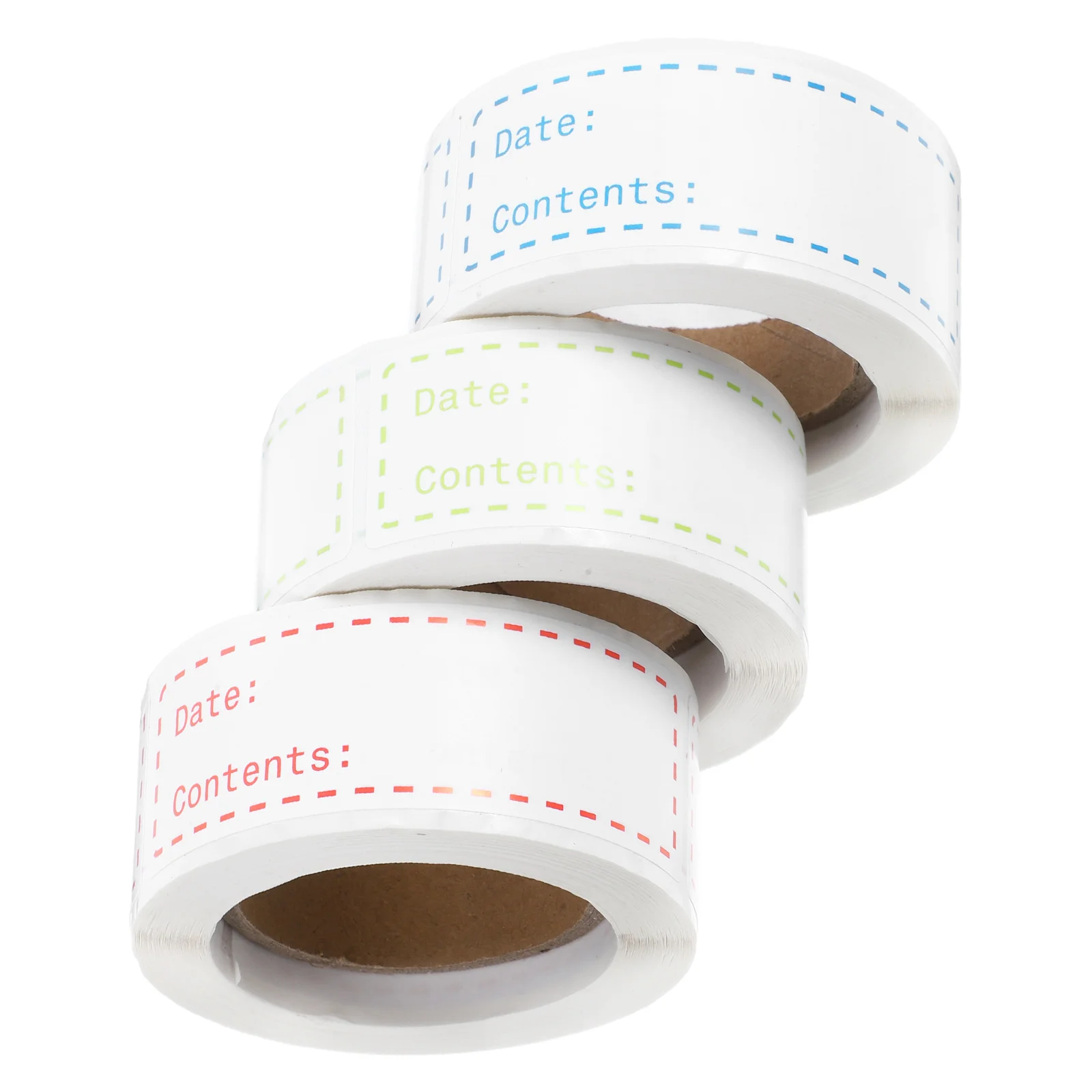 

3 Rolls Food Storage Adhesive Removable Freezer Label Stickers For Containers Jars Date Noting Kitchen Organization Easy Peel
