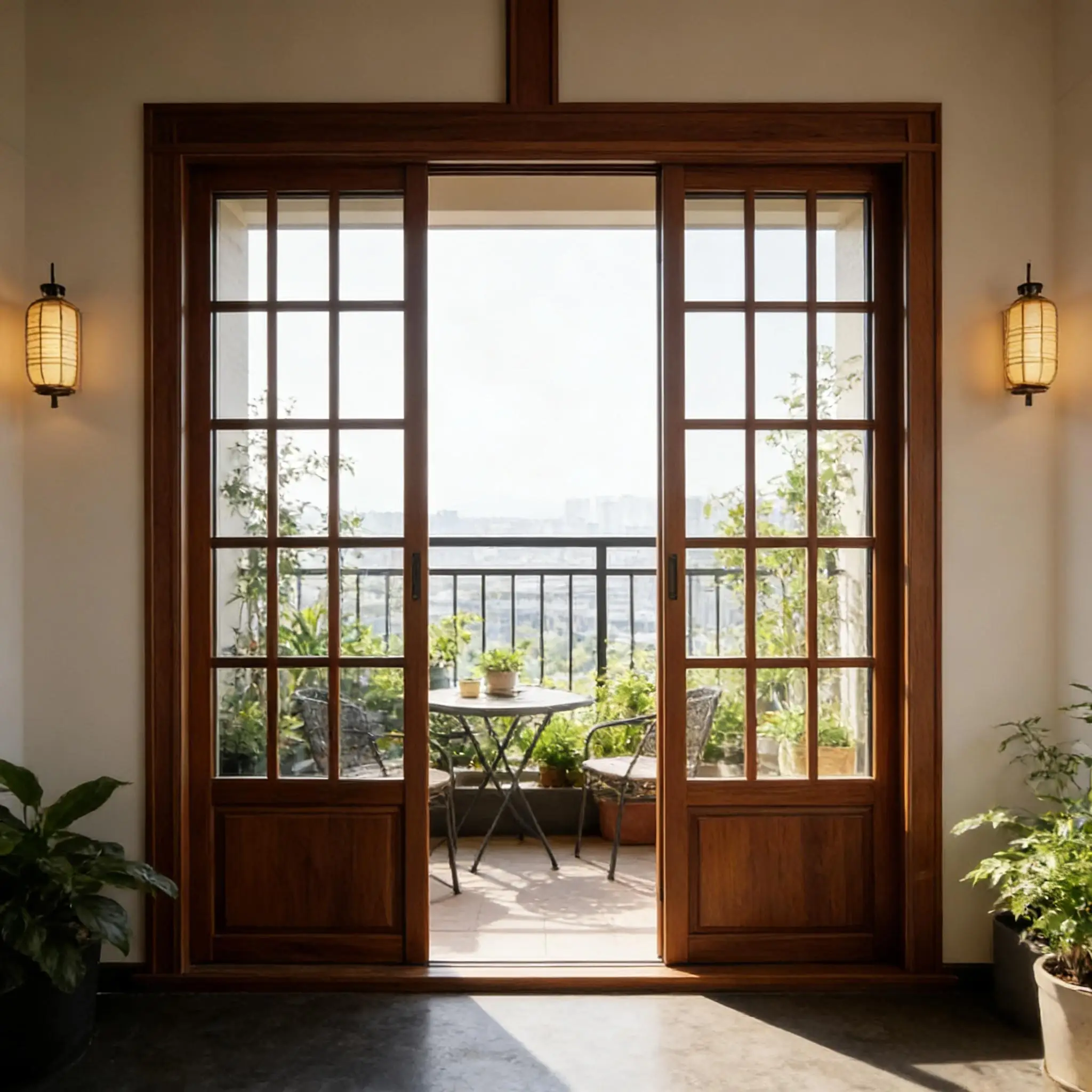 

sh-Japanese Style Solid Wood Folding Door Tatami Wooden Partition for Living Room Bedroom Balcony Restaurant%