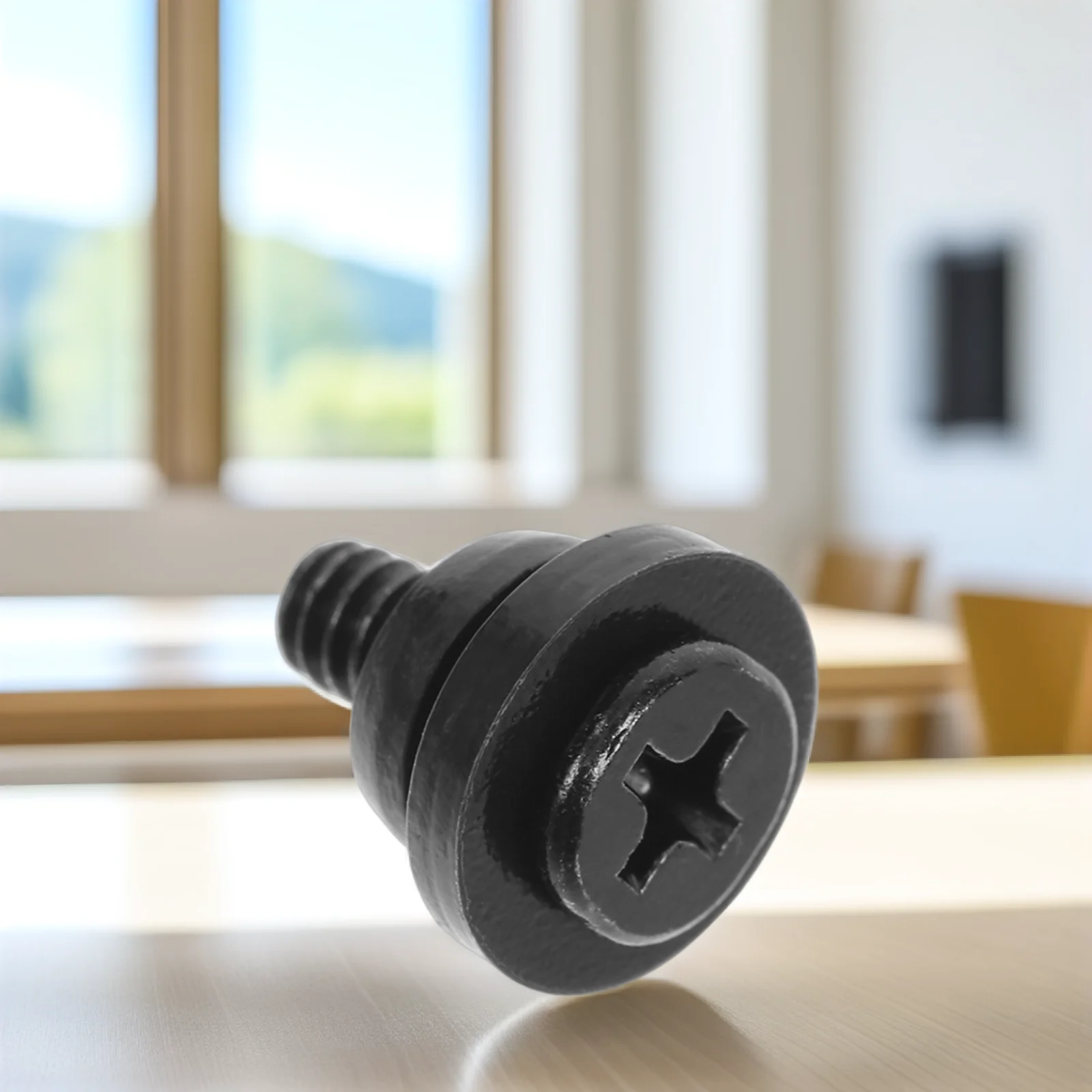 

10Pcs Hard Disk Drive Shock Absorption Screws Iron Computer Hard Drive Screws for Mounting and Repair Computer Screw