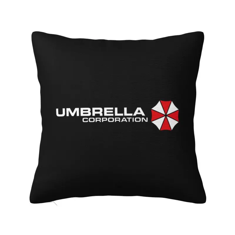 Custom Umbrella Play Game Corporation Pillow Covers Video Game Cushion Cover Decoration Salon Square Pillowcase