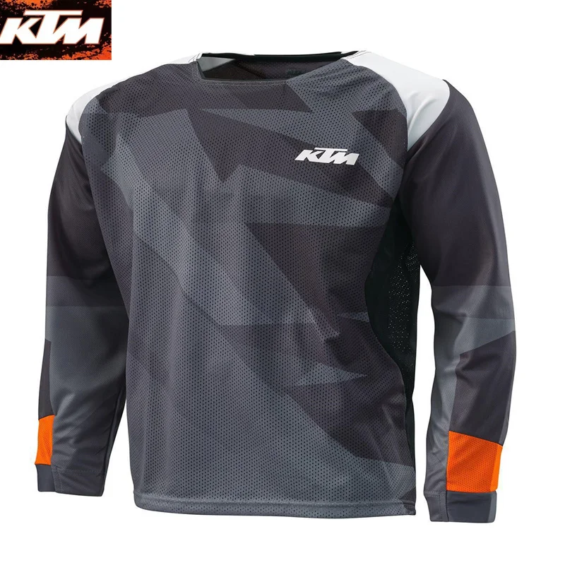 2024 Downhill Jersey MTB Offroad Motorcycle Motocross Racing Quick Dry KTM Cycling Jersey Long Sports T-shirt Road Riding