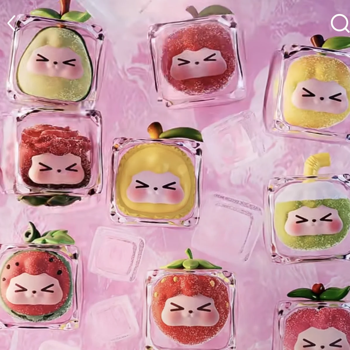 

Genuine KIKI Mini Classic Series Blind Box Mini Bean Toys Mystery Box Cute Action Figure Desktop Ornament Kawaii Model Kid Gift