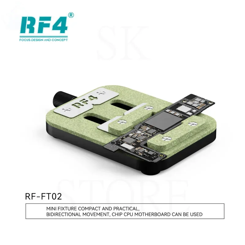 

RF4 RF-FT02 универсальная Точная компактная Материнская плата PCB приспособление подвеска дизайн телефона IC чип ремонт пайка Регулируемый зажим