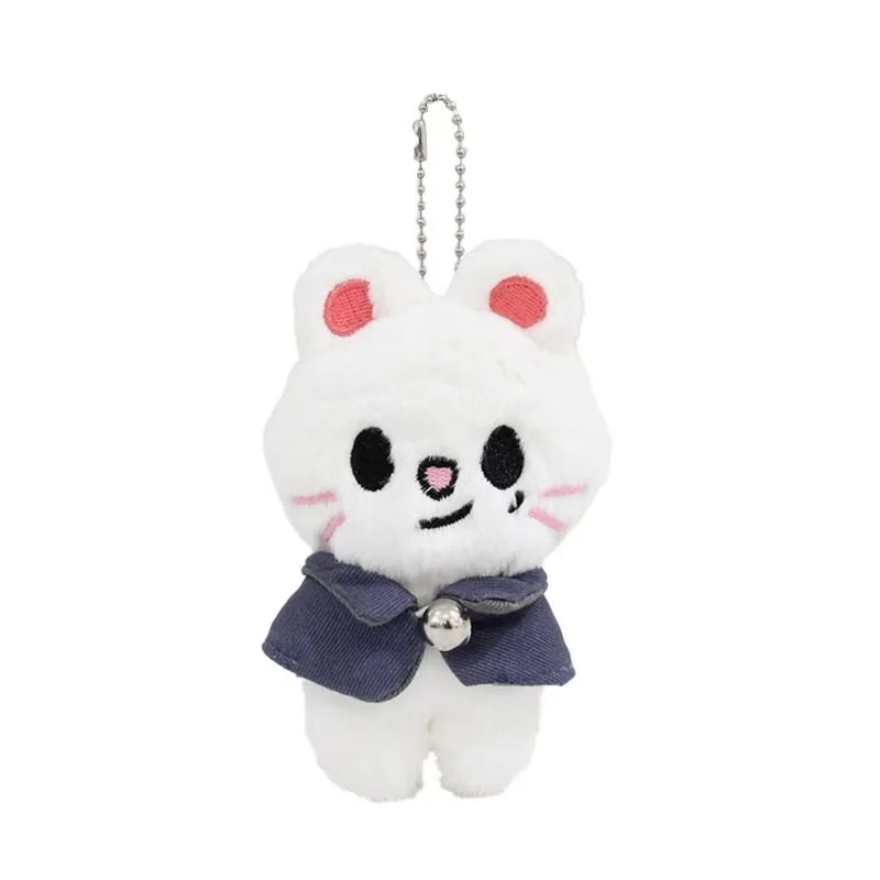 K-pop Stray Kids Peluche Porte-clés Poupée Sac à Dos Pendentif SKZOO Magic Academy Cape Peluche Poupée Pendentif Cadeau d'anniversaire pour Enfants