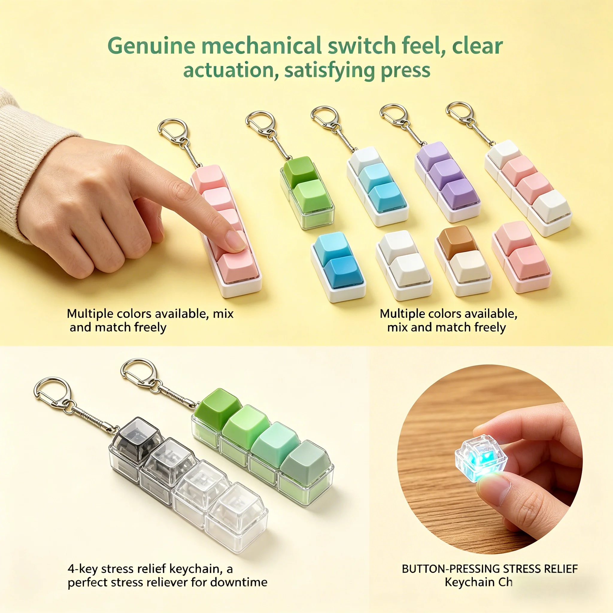 Decompression 4 Keyboard Key T - Kids Toys Supplier 评论和价格