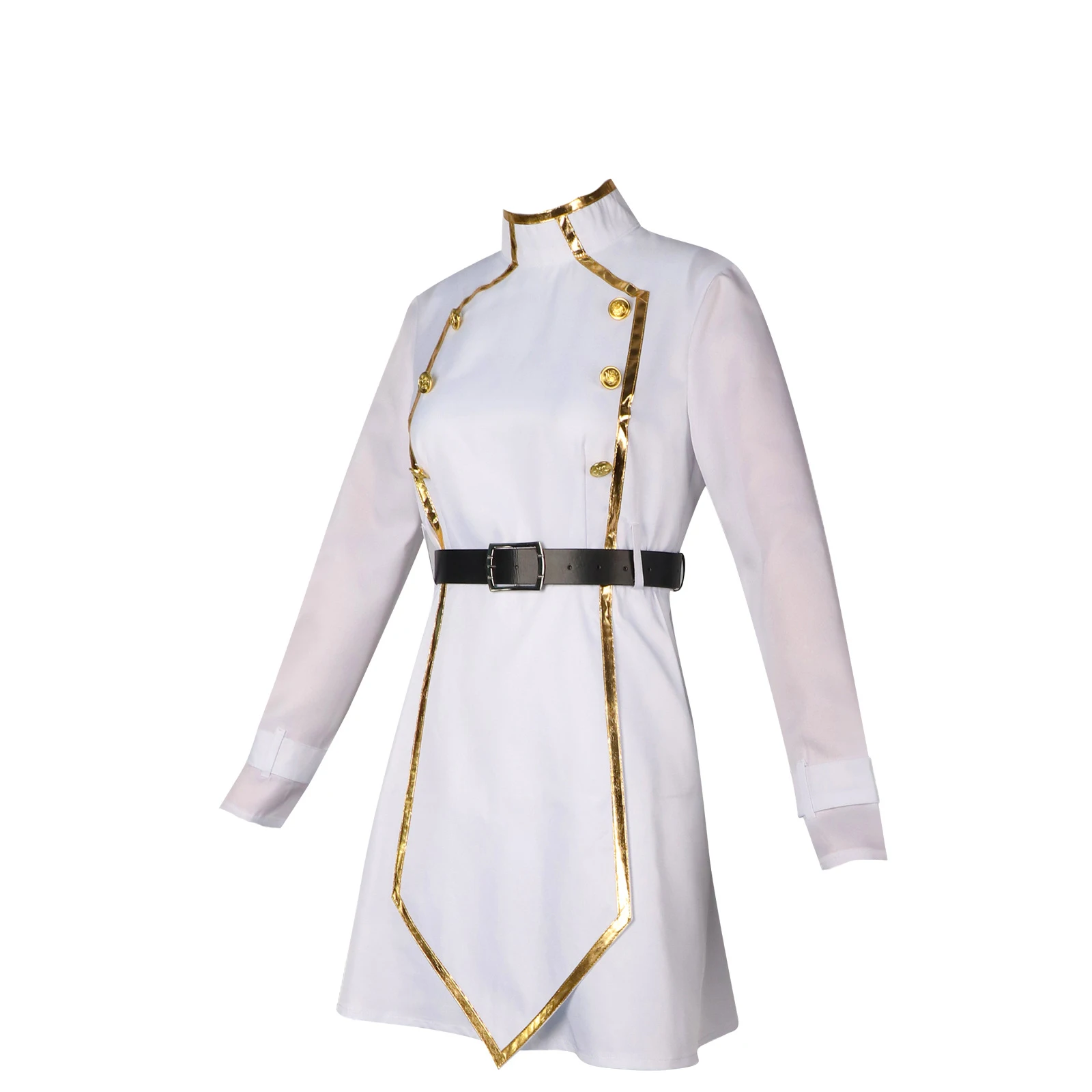 زي تنكري باللون الأبيض، زي أنيمي ثنائي الأبعاد