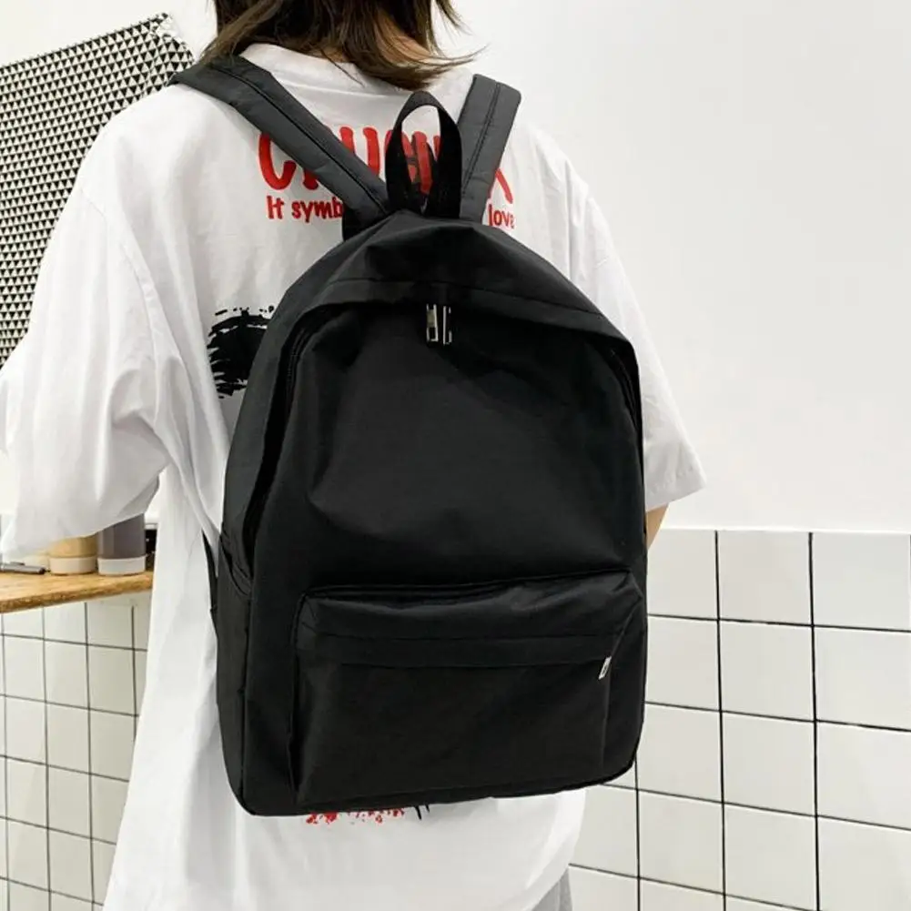 Schoolbag Female Japanese Department Simple Campus Bags Leisure Version Backpack Style College Students Backpack Ins Korean H6U7