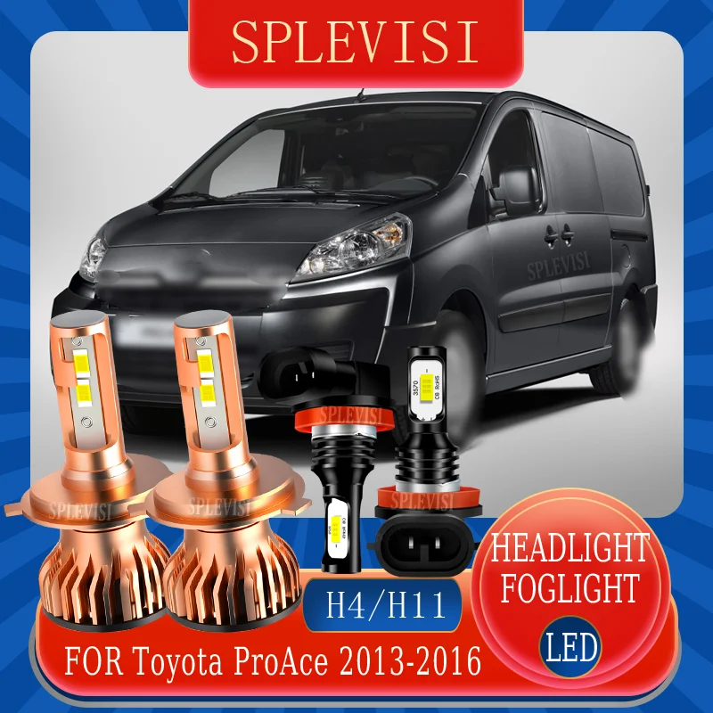 

Shockproof Design Enhanced Night Vision Easy to Install H4 H11 LED HEADLIGHT FOGLIGHT FOR Toyota ProAce 2013 2014 2015 2016