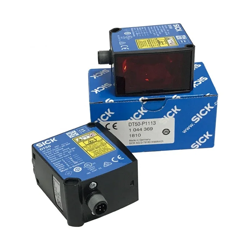 

Sick DT50-P1113 Digital Mid Range Photoelectric Laser Distance Measuring Sensor