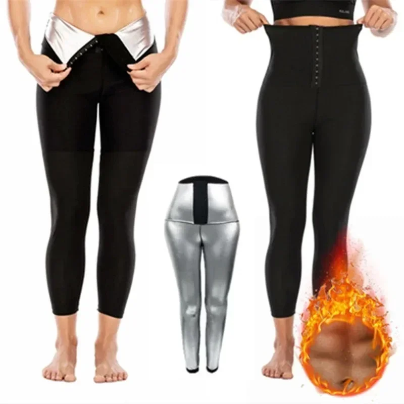 

Body Shaper Pants Sauna Shapers Hot Sweat Sauna Effect Slimming Pants Fitness Shapewear Workout Gym Leggings Fitness Pants