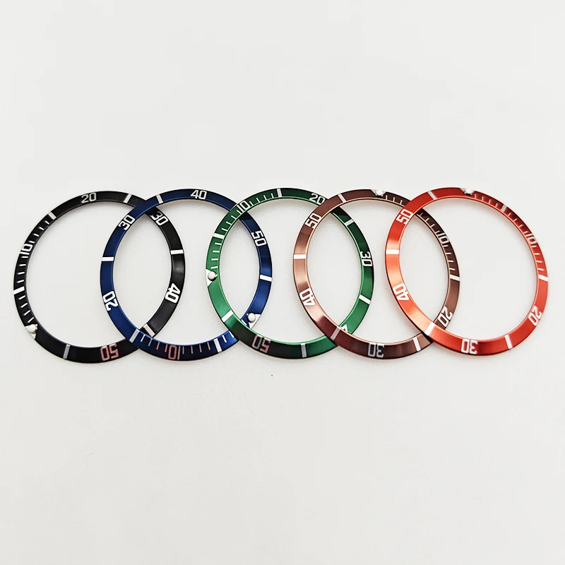 36.5mm Watch Bezel Men's Watch Replacement Surface Bezel Insert  Case Bezel Ring GMT/SUB Watch  Accessories Parts