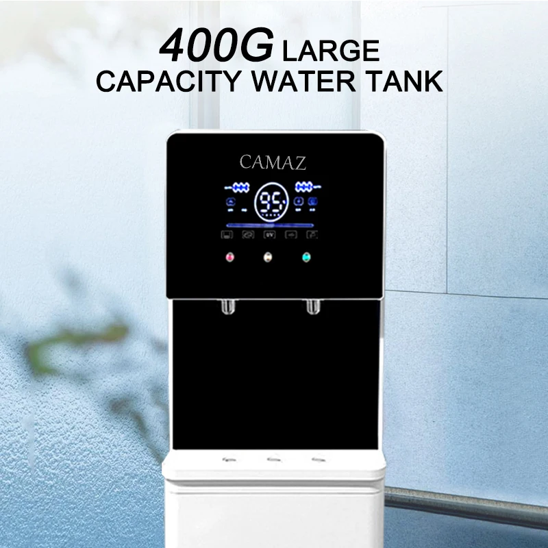 CAMAZ New Design Free Standing Hydrogen Water Dispenser Hot and Cold Stand Water Cooler Dispensador De Agua