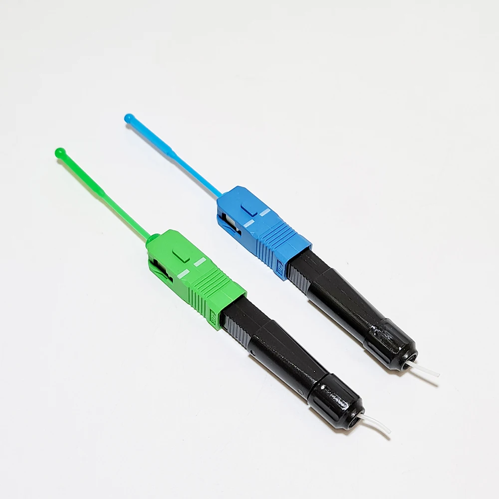 FC/SC APC UPC Hot Melt Splice Connector SOC Fiber Optical Fast Connectors for FTTH