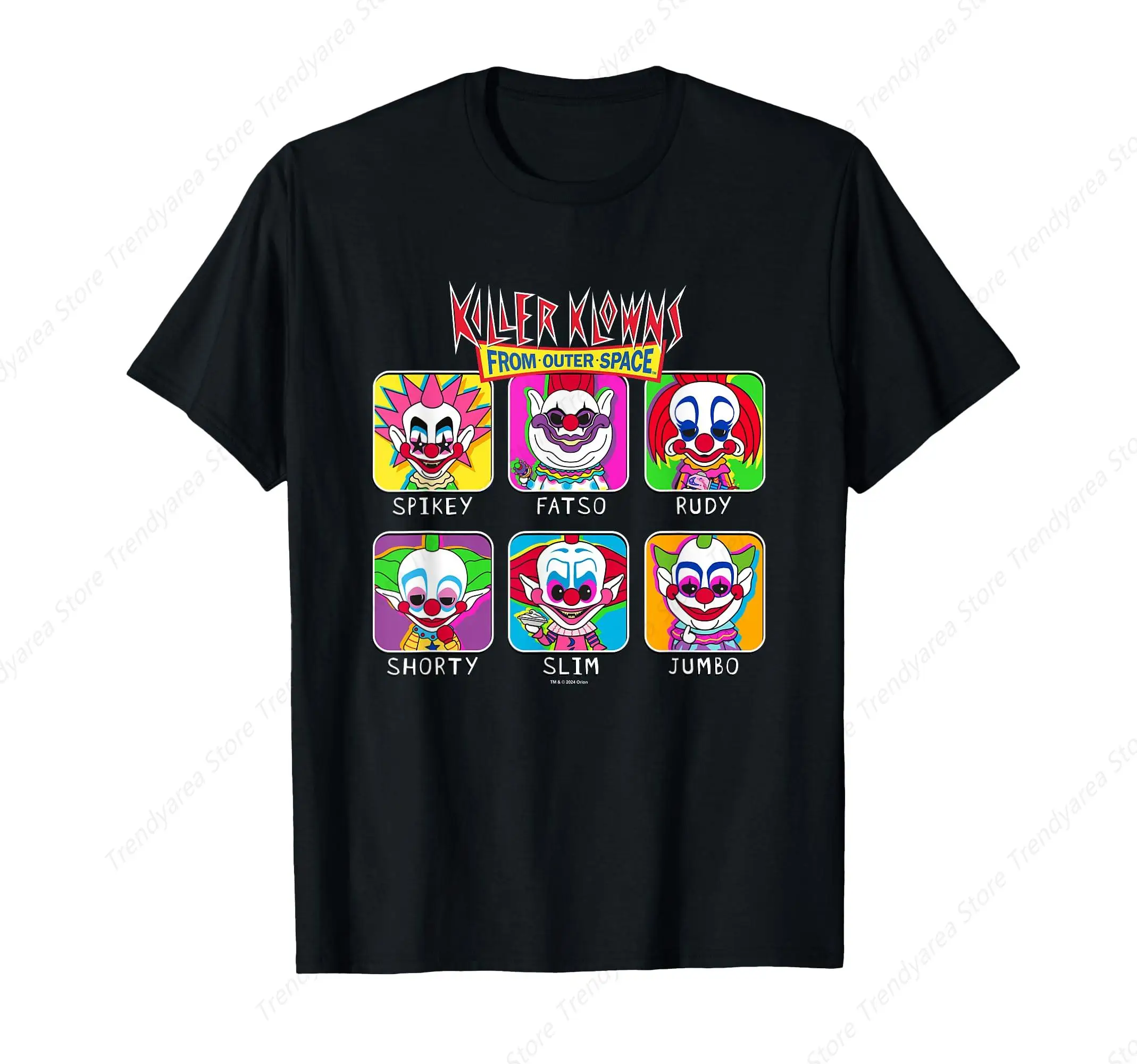 

Casual And Humorous Clown Faces Portraits T-Shirt