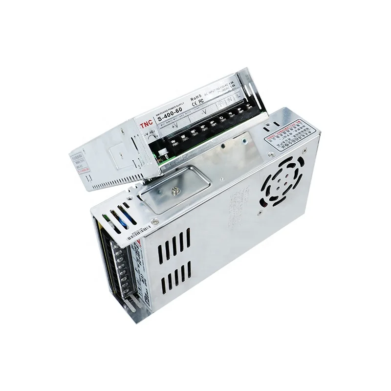 Adaptor Daya HLTNC Switch Power Supply AC DC 350w 24V 14.6A untuk Driver Motor Nema23 57 DM542 Open Loop HBS57 Close Loop Kits untuk CNC