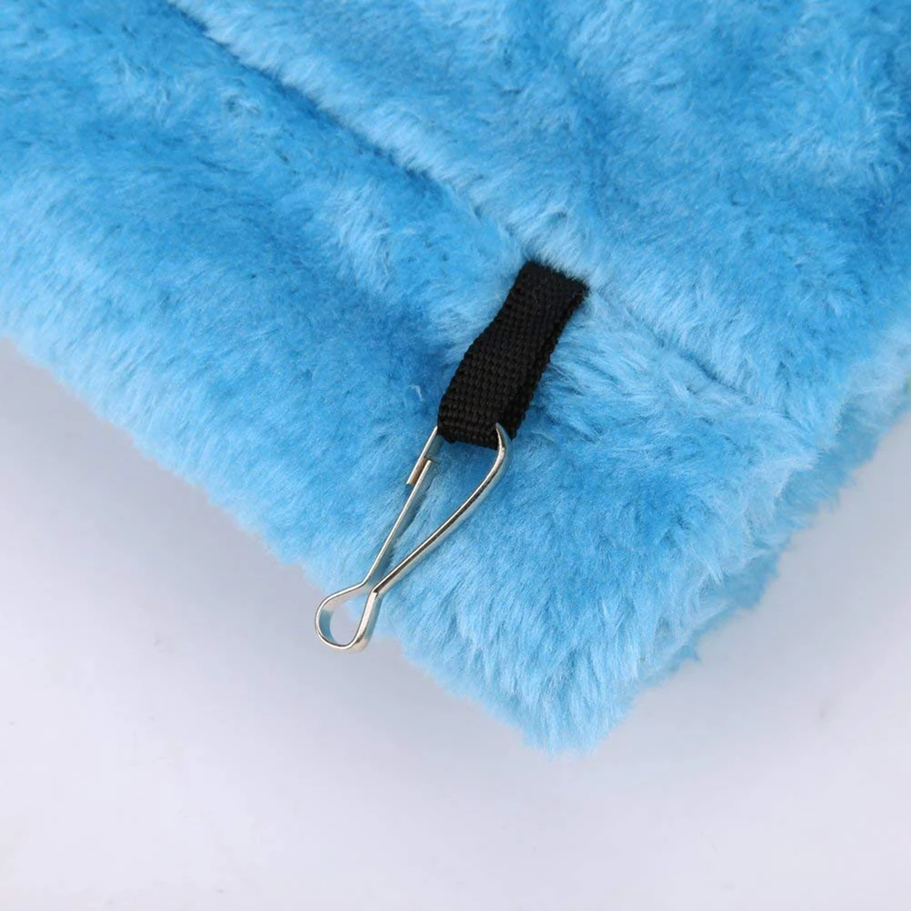 

Fleece Bird Nest Hammock Cage Sleeping Pad Parrot Indoor Bed House Travel Warm Supplies Premium Material