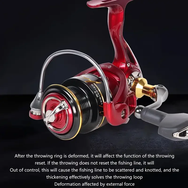 High-Speed 7+1BB 6.2:1 Gear Ratio Aluminum Alloy Spinning Fishing Reel Baitcasting Reel with Stainless Steel Spool, Metal Arm - AliExpress 18 High-Speed 7+1BB 6.2:1 Gear Ratio Aluminum Alloy Spinning Fishing Reel Baitcasting Reel with Stainless Steel Spool, Metal Arm - AliExpress 18