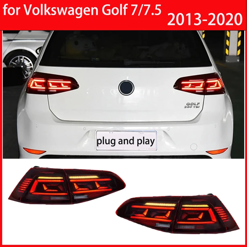 

for Volkswagen Golf 7/7.5 taillight assembly 2013-2020 LED streamer steering rear light taillight modification car accessories