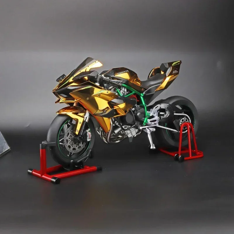 Spray1:6 Kawasaki Ninja H2R Alloy Metal Diecast Motorcycle Model Car Outdoor Sports Classic Sentiment Collection Gifts recommend