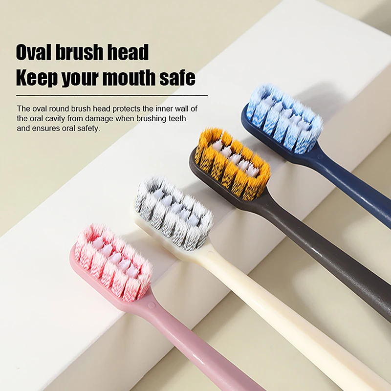 Spiral Soft Bristled Toothbrush Soft Bristled Household Cleaning Toothbrush Toothbrush Stain Removal Toothbrush Oral Cleaning