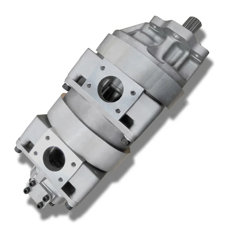 

Hydraulic Gear Pump 705-55-43000 For Loader WA450-5L/WA470-5/WA480-5/705-21-42070 705-35-43640 705-35-27540 SAL125+140+22