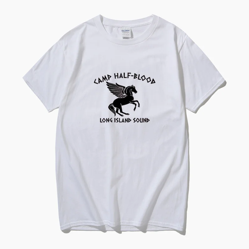캠프 하프 블러드 여성 티셔츠 빈티지 의류 Y2k 탑 할로윈 위카 티셔츠 롱 아일랜드 사운드 퍼시 잭슨 티셔츠