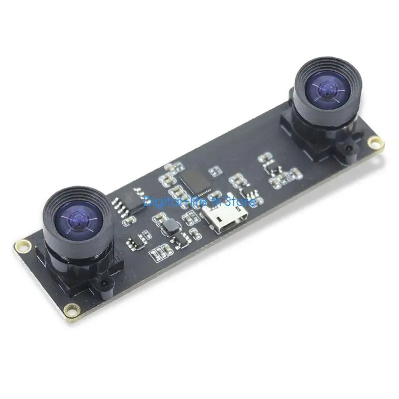 

E06D OV9712 Double Lens USB Camera Module 1million Pixels Camera Modules with Manual Reliable and Versatile Usage