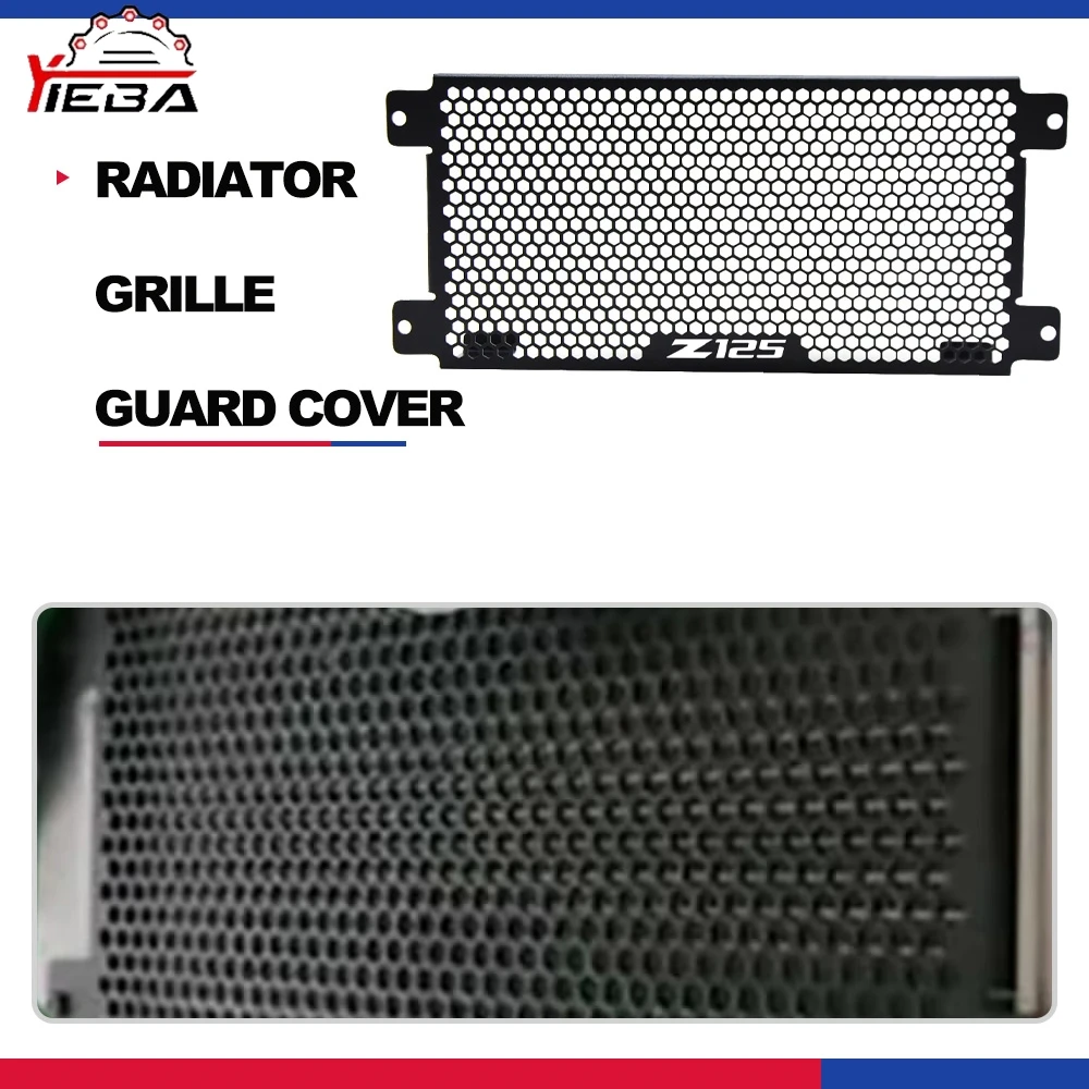 

For KAWASAKI Ninja125 Z 125 2019-2021 2022 2023 Ninja Z125 Radiator Guard Protector Grille Grill Cover Motorcycles Accessories