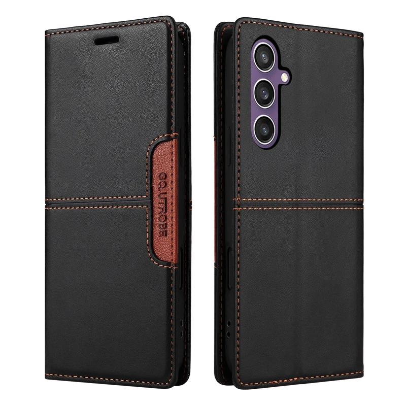 Pop para samsung s25 fe caso flip couro caso de telefone para samsung galaxy s25 fe s25fe SM-S731B carteira cartão ímã capa etui ca