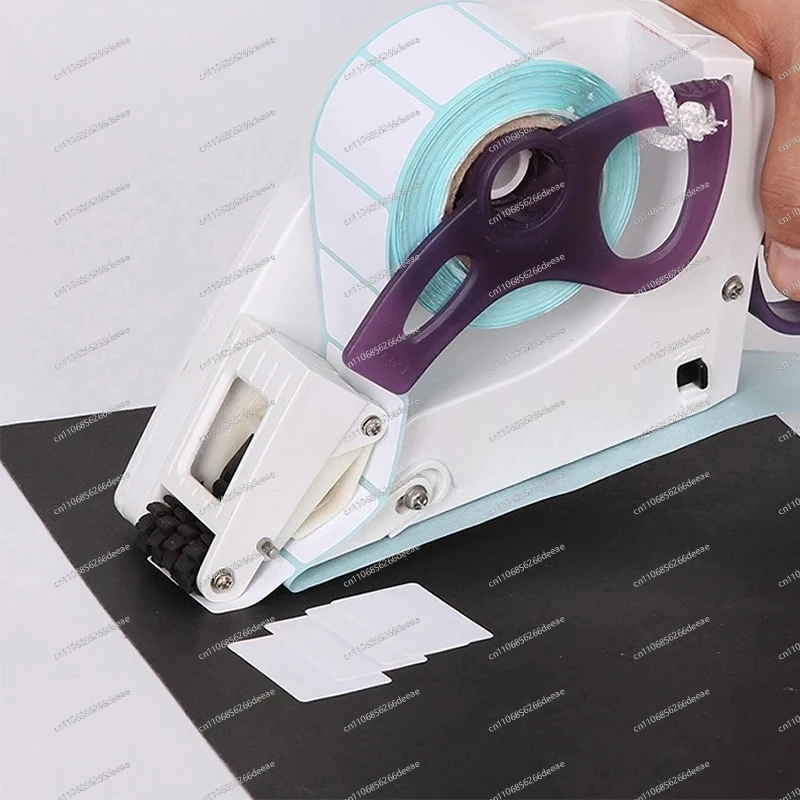 Handheld Label Applicator Manual Labeling Tool for Round Bottles Flat Surfaces Price Tag Barcode-YBJ