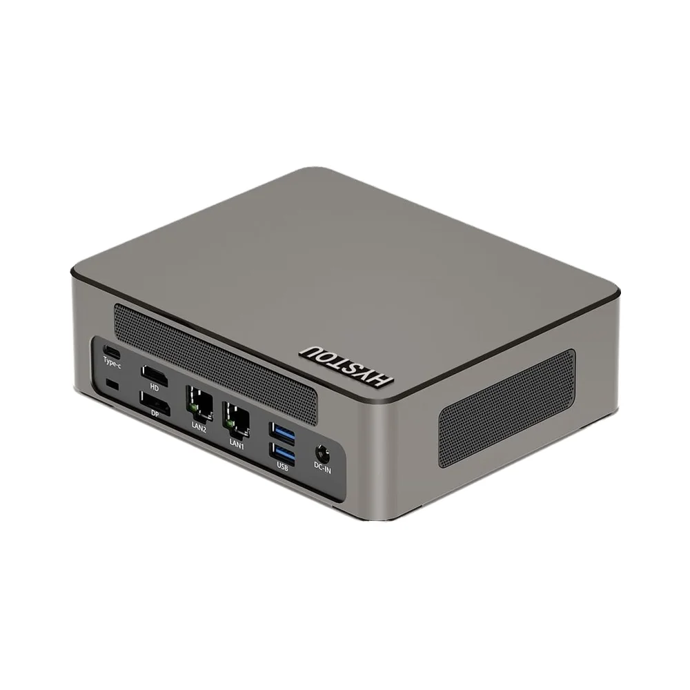 HYSTOU I7 Mini PC 32GB RAM DDR5 512GB NVMe SSD Win 11 Pro Mini Gaming Home Server for Business Industrial Status AU/US/EU Plugs