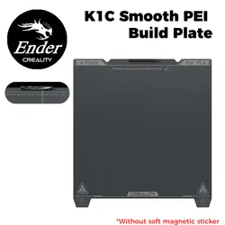 Creality Official original K1C Smooth PEI Build Plate 235x235mm Without Soft Magnetic Sticker 3D Printer Accessories