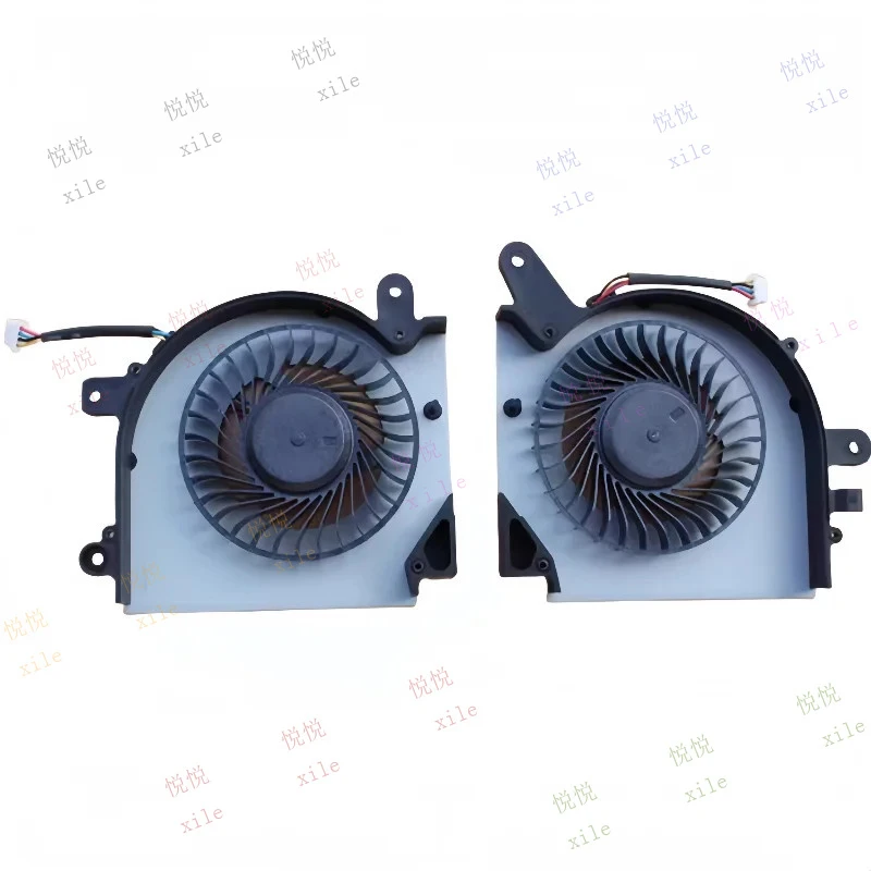 L+CPU GPU Cooling Fan Cooler For MSI GF75 MS-17F1 MS-17F2 MS-17F3 MS-17F4 MS-17F5
