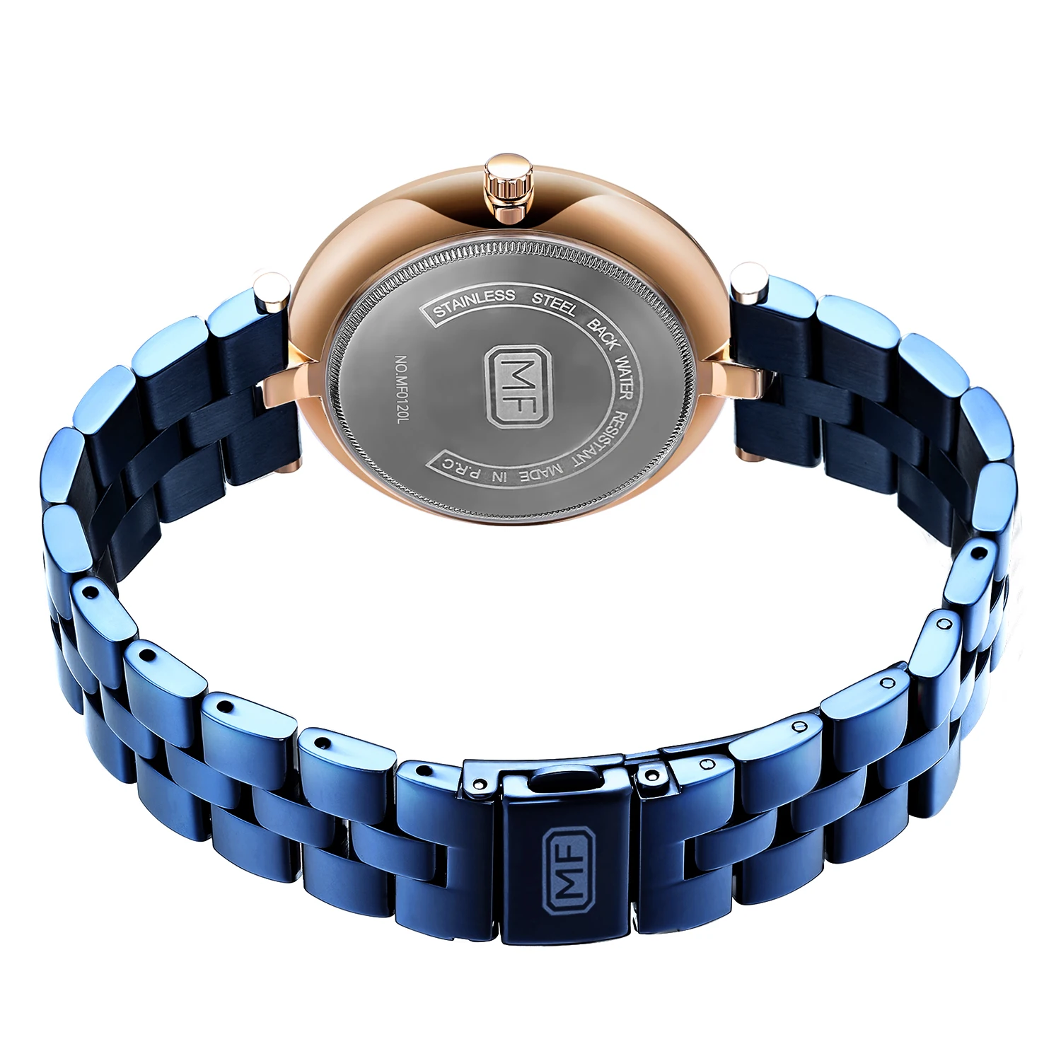 Mini Focus MF0120L Luxury Women Watch Elegant Diamonds Dial Stainless Steel Band Waterproof Ladies Quartz Watches