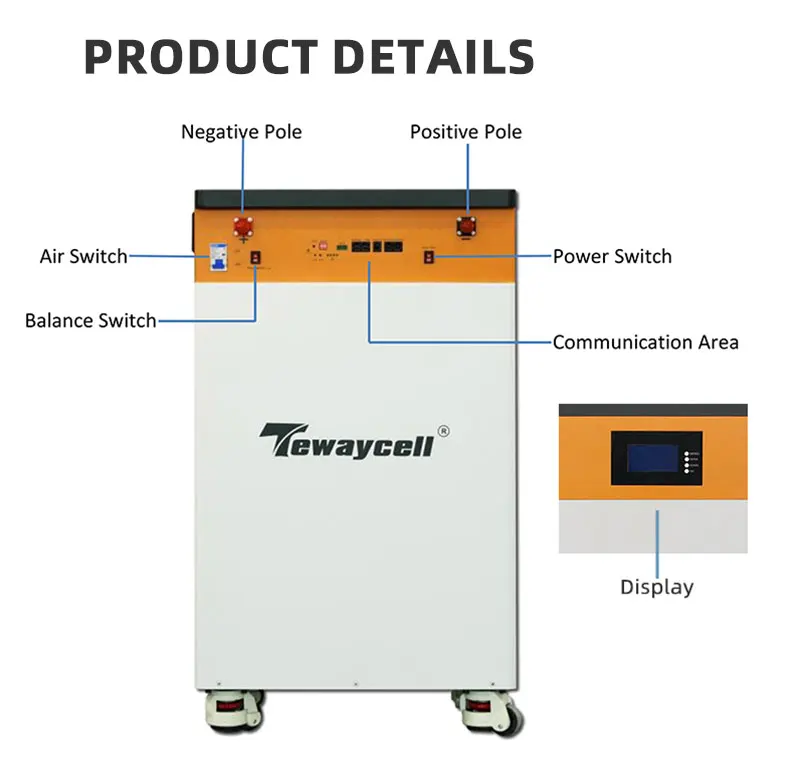 Tewaycell 8~10 Years Warranty Power wanll 48v 300Ah15kwh Lithium-ion Batteries pack for House Solar System