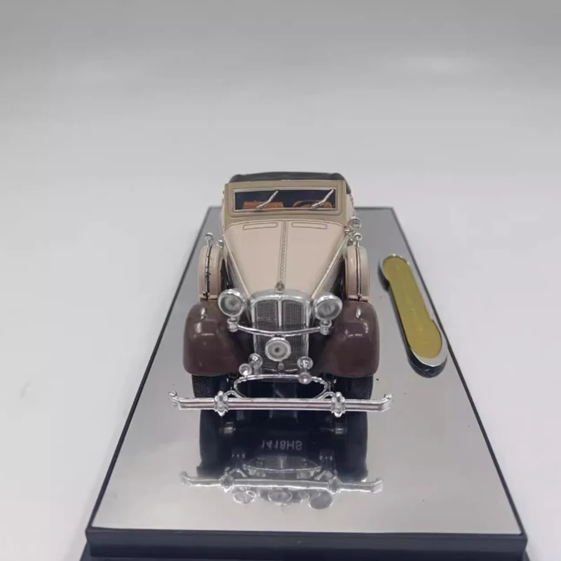 マイナー欠陥 1:43 スケール 1937 コンバーチブルクラシックカー合金シミュレーションカーモデル静的コレクション装​​飾ホリデーおもちゃギフト
