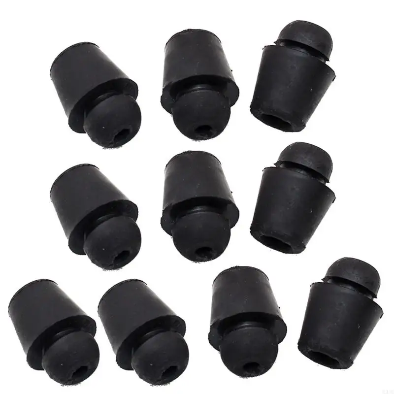 

R9JE 10Pcs Black Rubber Car Bumper Door Overslam UniversalShock Absorber Pads Cushion Car Door Protector Stickers