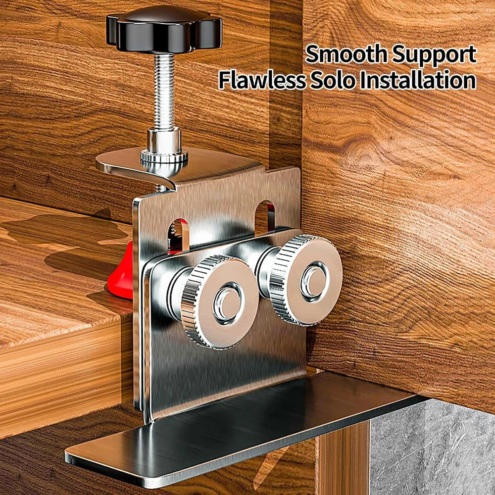 

Новый зажим для рамы шкафа, деревообрабатывающий позиционер для крепления двери шкафа, регулируемый зажим для крепления двери шкафа из нержавеющей стали