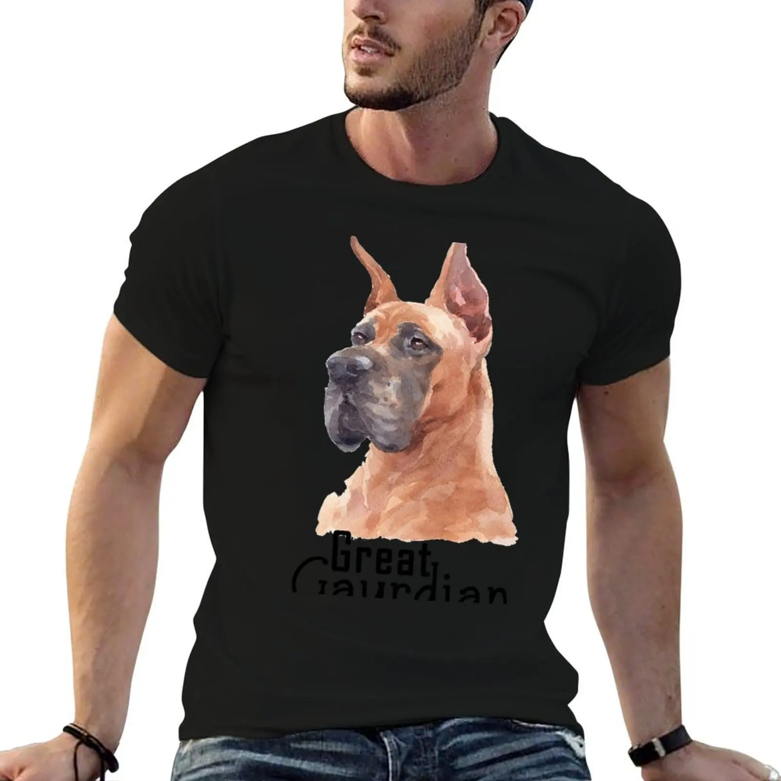 

shirt casual Essential shirts for Dog Dane Lovers cotton T-Shirt man man tshirt pack t t for man Great Pet Gifts