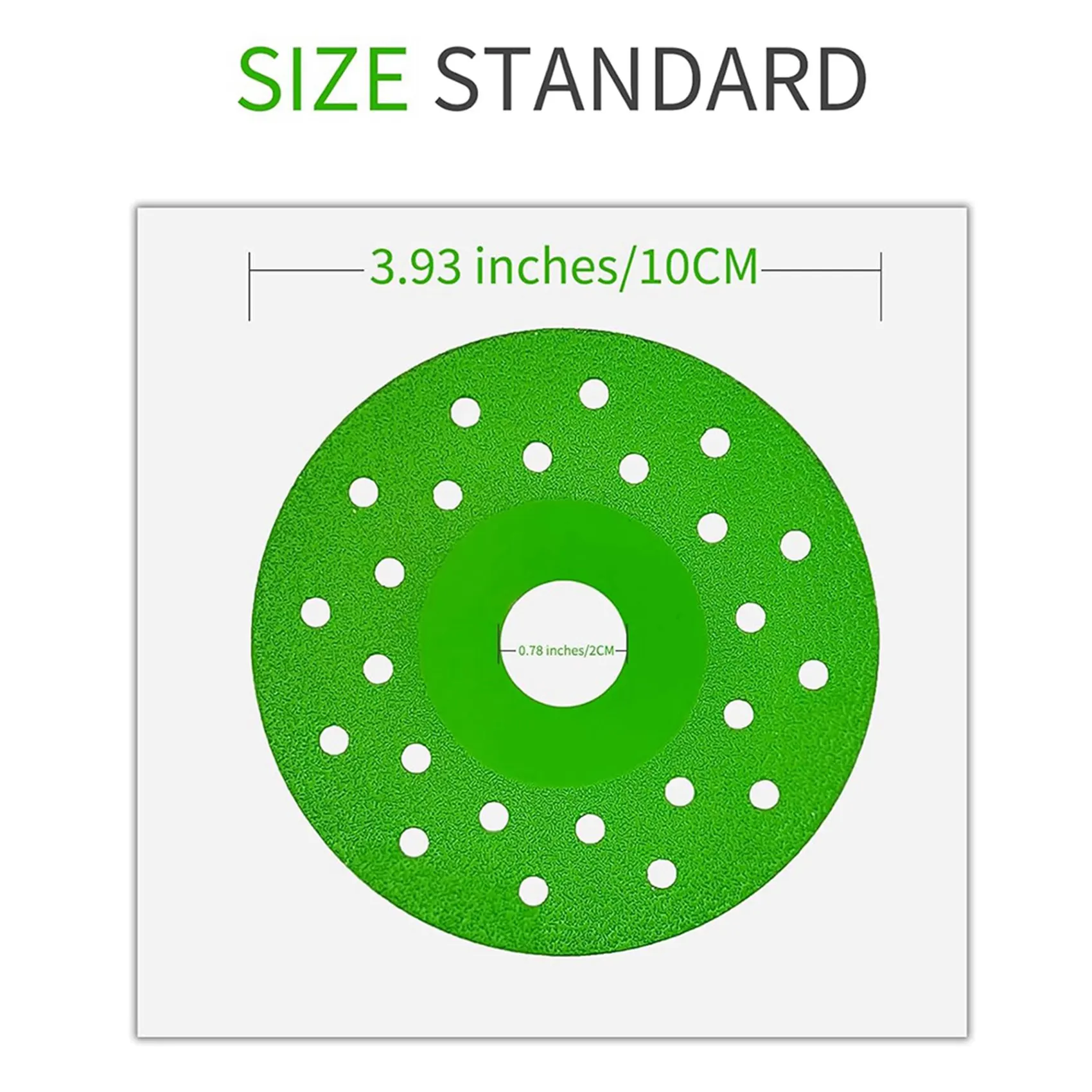 

AB47-Glass Cutting Disc For Angle Grinder,4Inch Diamond Blade,Ultra-Thin Tile Cutter For Glass,Crystal,Marble,6-Pack
