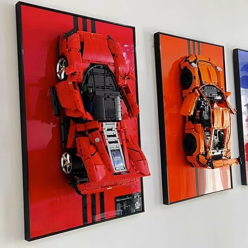 NEW Photo Frame Display Wallboard For LEGO 42143 Ferrari - DAYTONA