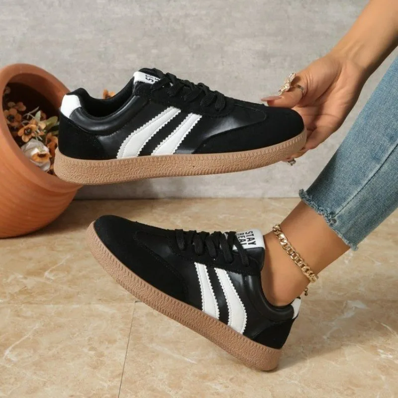 Women's Lace up Fashion Comfortable Casual Shoes for Daily Wear Available Lightweight Breathable Versatile Footwear