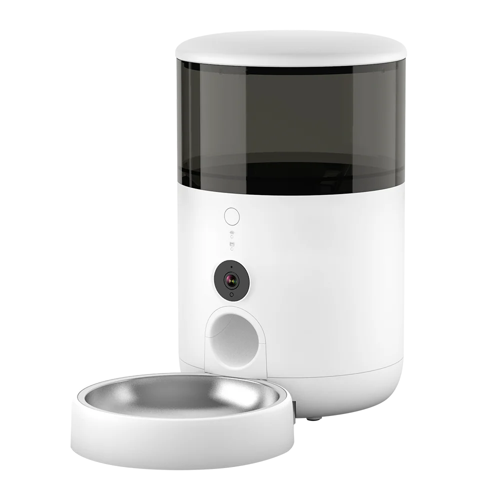 2023 Hot-Selling Smart Auto Pet Feeder with Wifi Connecting App and 120 wide-angle Feeding Nutri Vision Petoneer